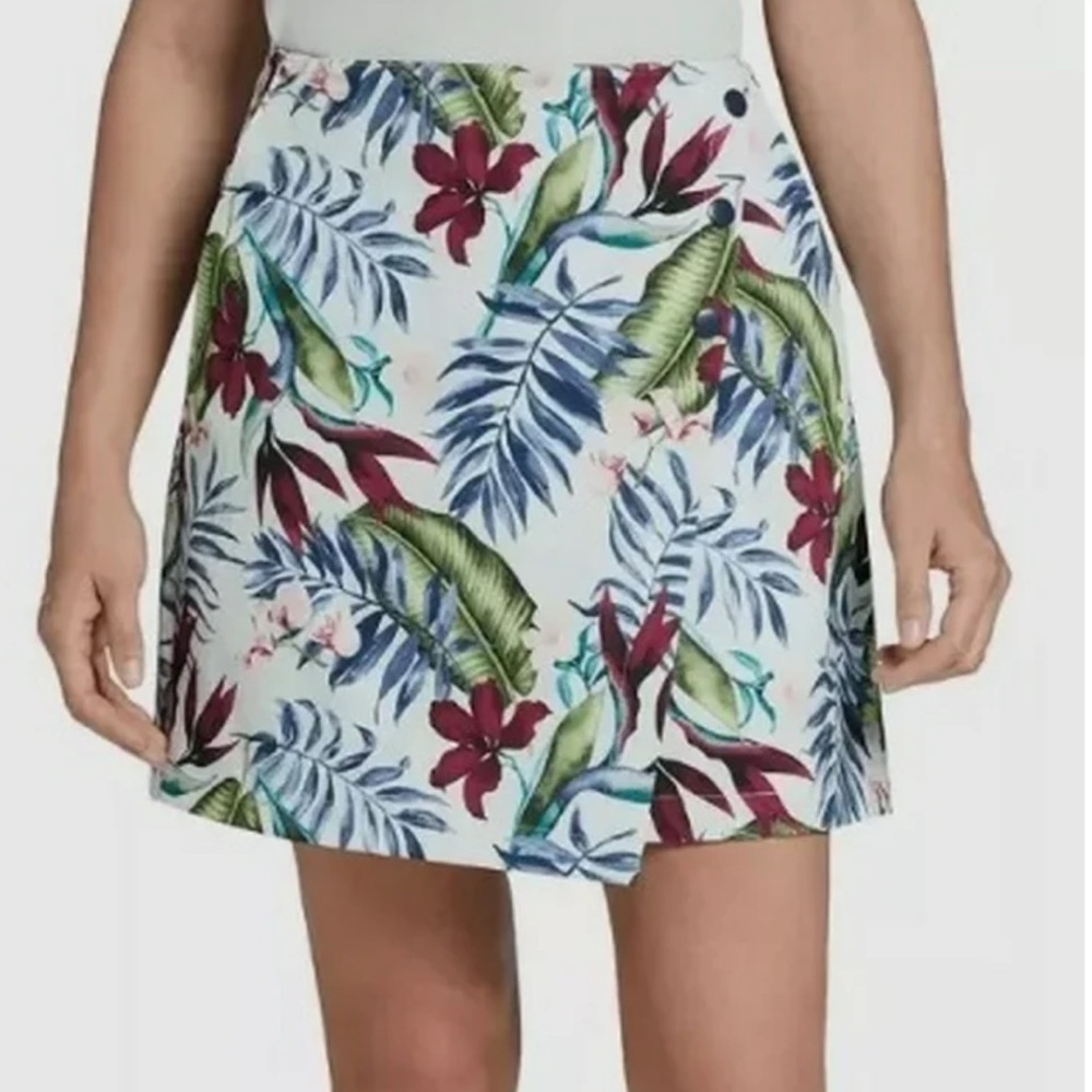 NWT Lady Hagen Tropical Floral Women's Skort